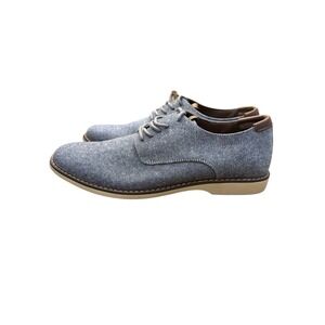 Crevo Buddy‎ Cushioned Oxfords Mens Size 8 New Chambray Blue Preppy